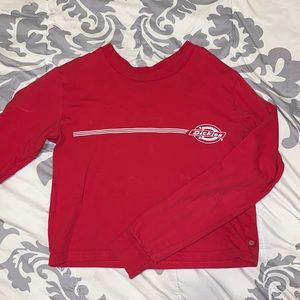 Long sleeve crop top